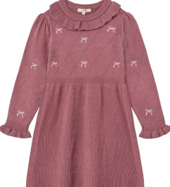 Kjole - Strik - Viskoseblanding - Alon - Ash Rose|Fliink New