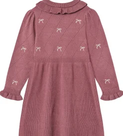 Kjole - Strik - Viskoseblanding - Alon - Ash Rose|Fliink New