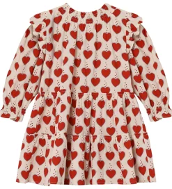 Kjole - Winter Heart - Sandshell AOP|Fliink Sale