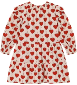 Kjole - Winter Heart - Sandshell AOP|Fliink Sale