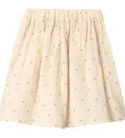 Nederdel - Musselin - Blooming - Sandshell Aop|Fliink Outlet