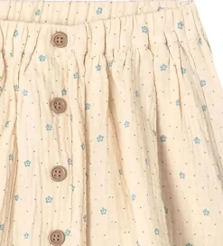 Nederdel - Musselin - Blooming - Sandshell Aop|Fliink Outlet