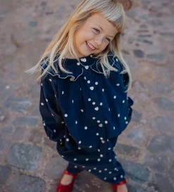 Skjorte - Fløjl - Dolly - Insignia Blue AOP|Fliink Best