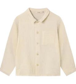 Skjorte - Musselin - Elmo - Sandshell|Fliink Best