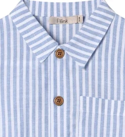 Skjorte - Vira - Dream Blue/Cloud Dancer|Fliink Outlet