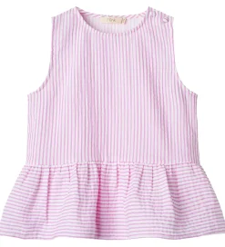 Top - Ciao - Cloud Dancer/Pink Stripe|Fliink Best