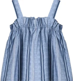 Top - Ruffle - Amie - Navy|Fliink Outlet