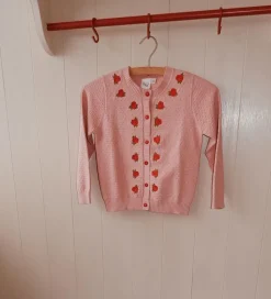 Cardigan - Strik - Aya - Warm Pink|Flöss Hot