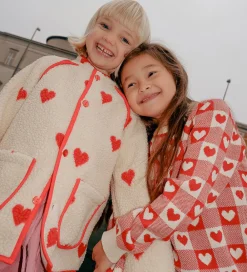 Fleecejakke - Simone - Soft white heart|Flöss