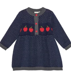 Kjole - Esther - Strik - Navy Space|Flöss