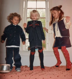 Kjole - Esther - Strik - Navy Space|Flöss