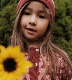 Kjole - Nova - Strik - Bordeaux Bow|Flöss Hot