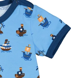 Sommerdragt - Pirate - All Blue/ Papaya/ Navy|Freds World Sale