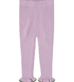 Leggings - Rib - Strik - Uld - Iris|FUB Clearance