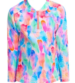 Badebluse - Zippy Rash Vest - UV50+ - Tickle Pink|Funkita Sale