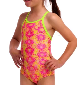 Badedragt - Printed One Piece - UV50+ - Poison Pink|Funkita Sale