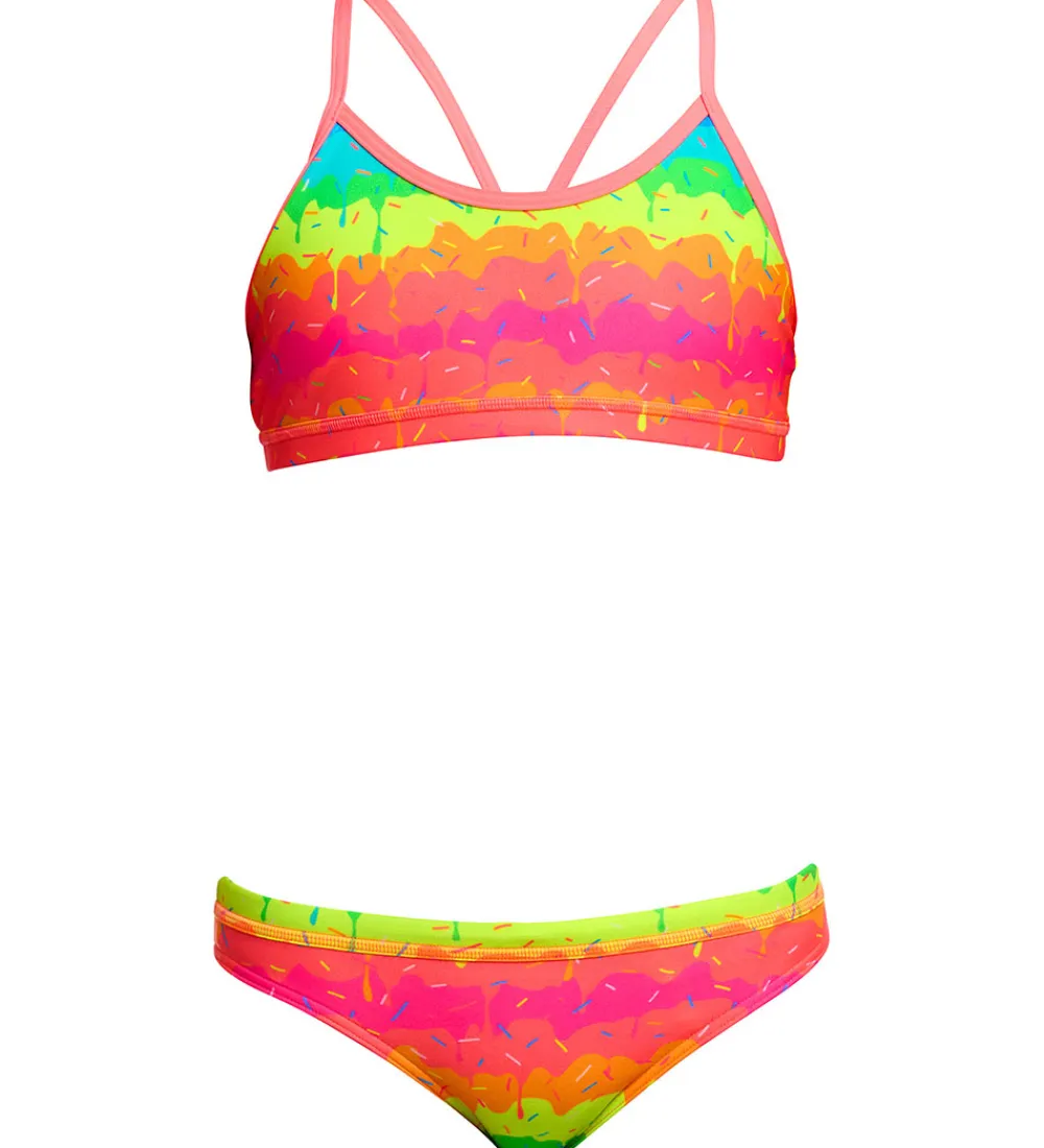 Bikini - Racerback - UV50+ - Melting Mayhem|Funkita Online