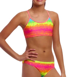 Bikini - Racerback - UV50+ - Melting Mayhem|Funkita Online