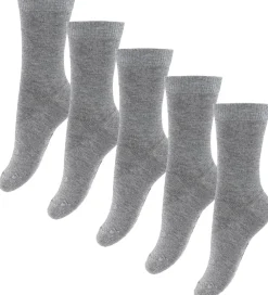 Strømper - 5-pak - Gråmeleret|Fuzzies Outlet