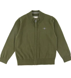 Cardigan - Strik - Shield - Juniper Green|GANT Discount