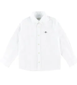 Skjorte - Shield Oxford - Hvid|GANT Outlet