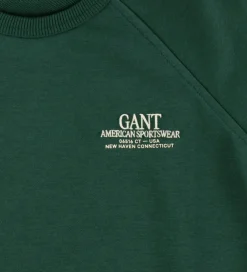 Sweatshirt - Graphic - Tartan Green|GANT Best
