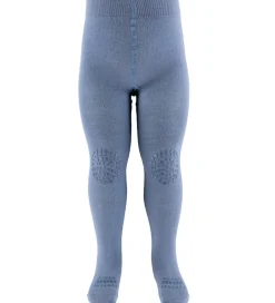 Kravlestrømpebukser - Noos - Uld - Stone Blue|GoBabyGo Hot