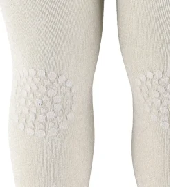 Skridsikre Strømpebukser - Bambus - Ivory Glitter|GoBabyGo Best