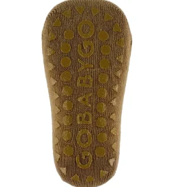 Skridsikre Strømper - Bambus - Apple Cinnamon|GoBabyGo Sale