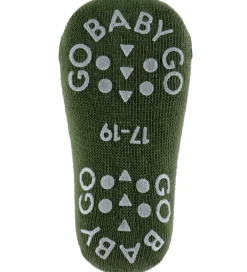 Skridsikre Strømper - Olivine|GoBabyGo Best