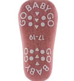 Skridsikre Strømper - Noos - Ash Rose|GoBabyGo Sale