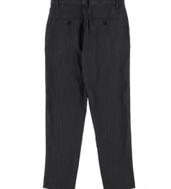 Bukser - Rick - Grå Stribet|Grunt Discount