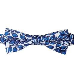 Butterfly m. Lommetrøklæde - Our Leaf - Blue Flower|Grunt