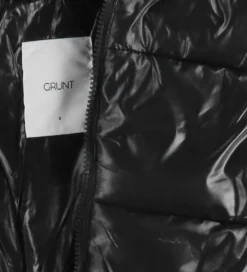 Dynejakke - GROdin - Black Shine|Grunt Online