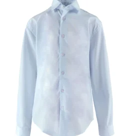 Skjorte - Tex - Blå|Grunt Clearance