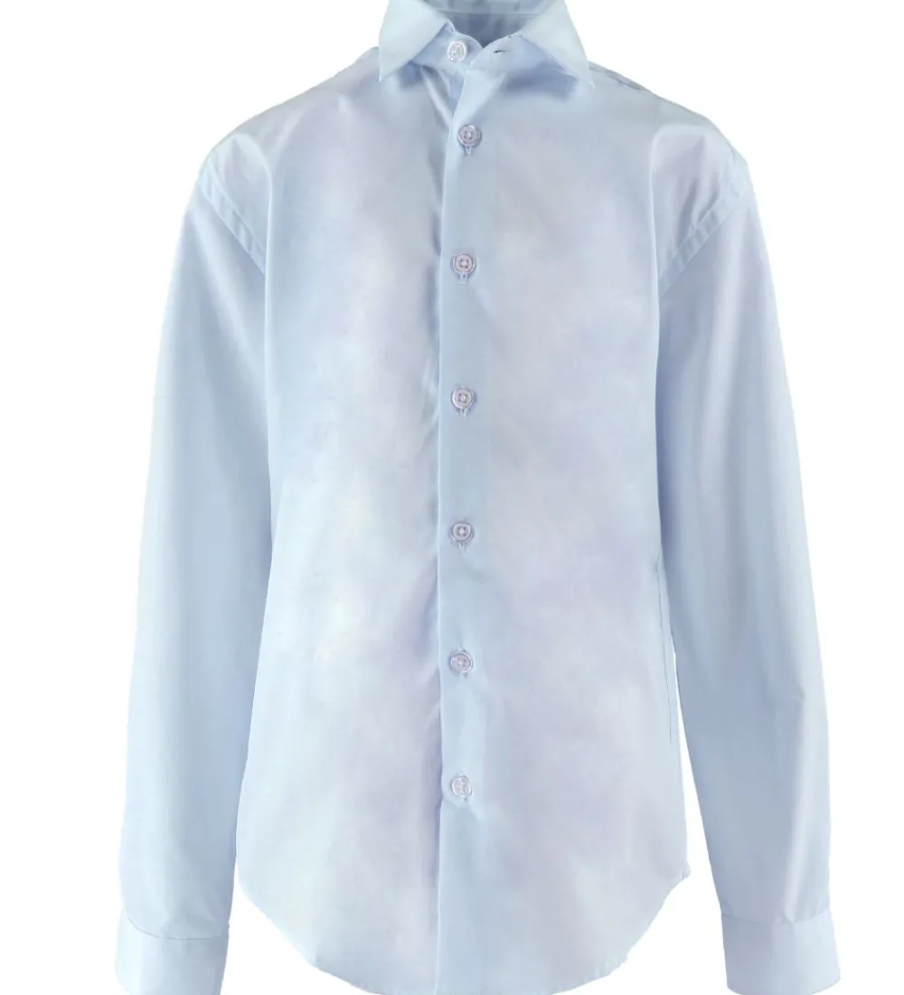 Skjorte - Tex - Blå|Grunt Clearance