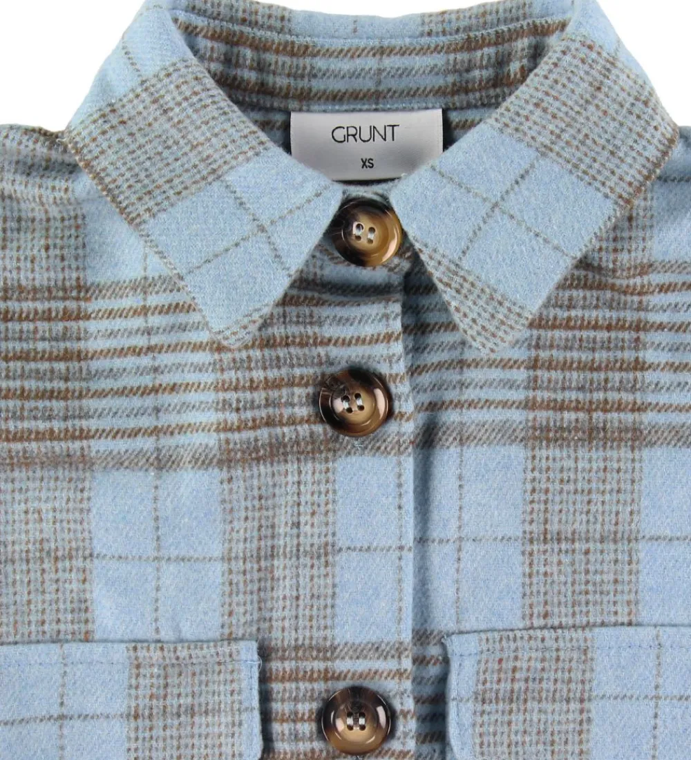 Vest - Nadya - Baby Blue m. Tern|Grunt Clearance