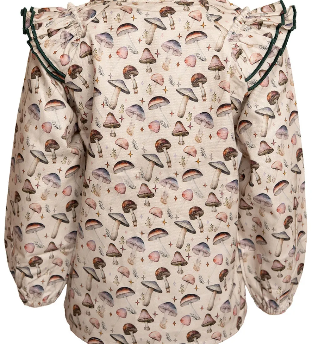 Skjorte - Mushroom - Rainy|Hanevild Outlet