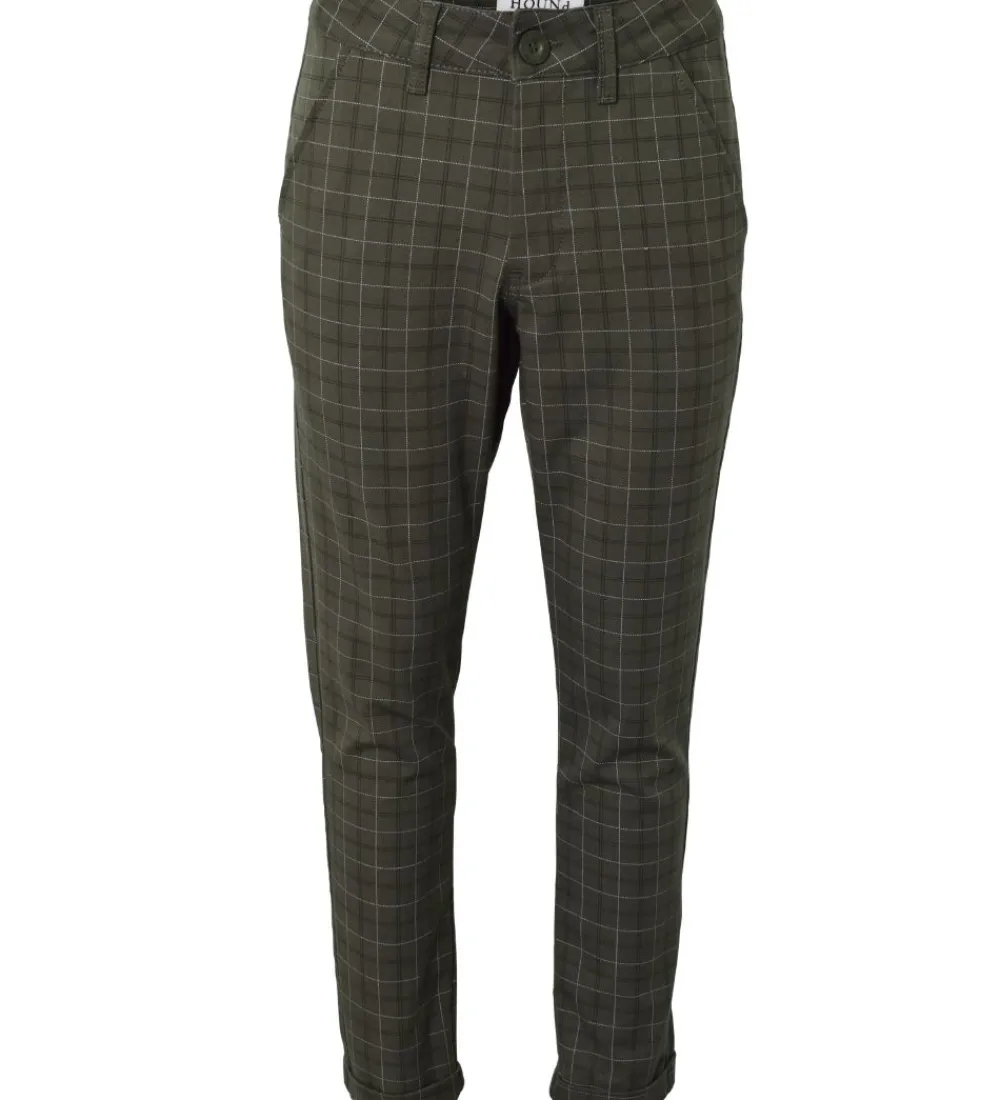 Bukser - Fashion Chino - Armygrøn|Hound Discount