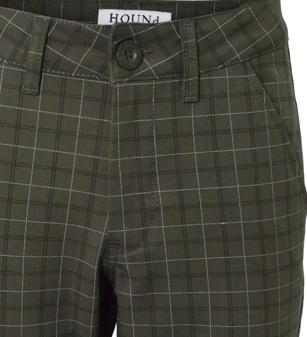 Bukser - Fashion Chino - Armygrøn|Hound Discount