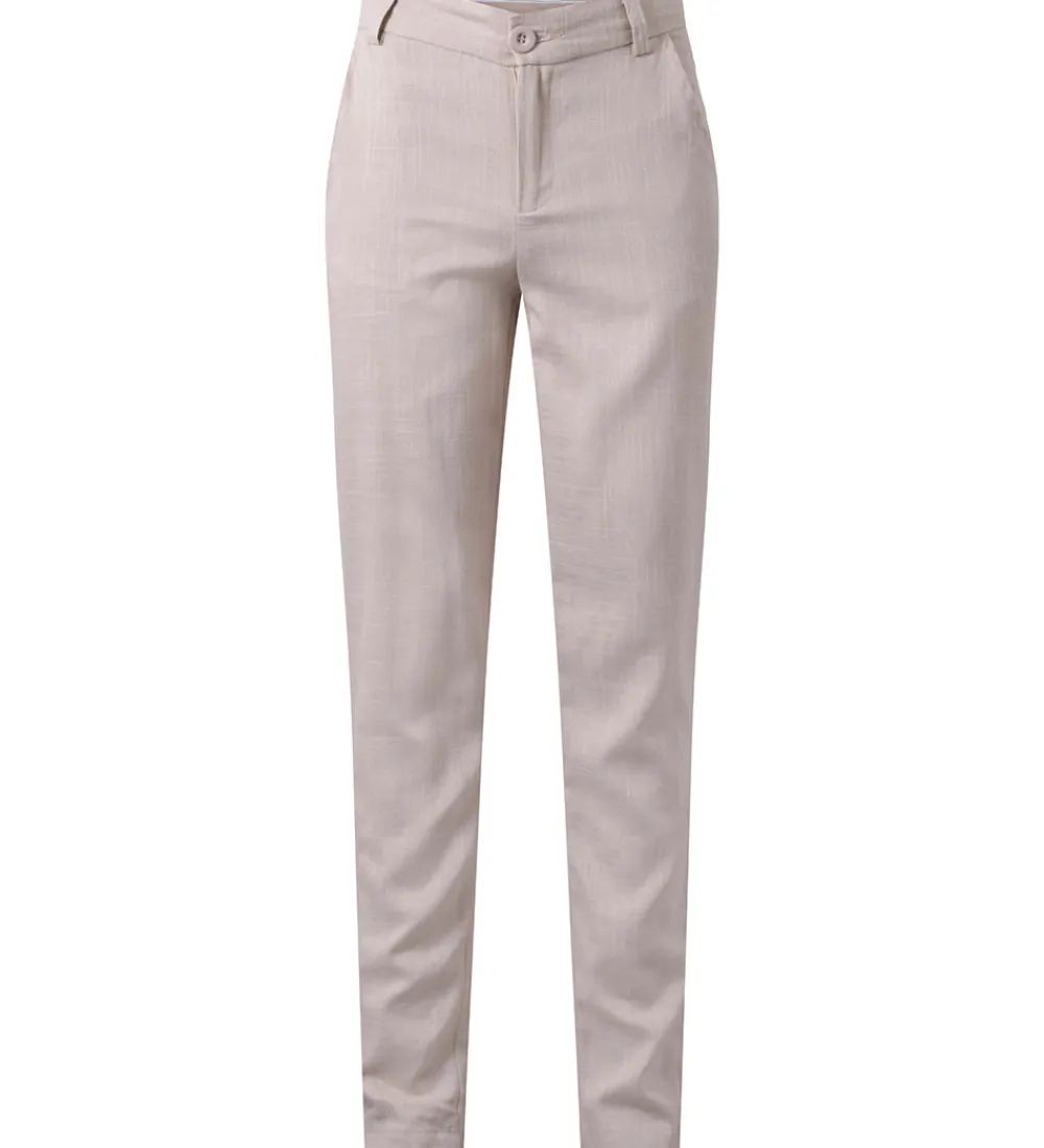 Bukser - Hør - Beige|Hound Clearance