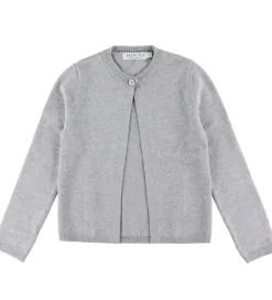 Cardigan - Strik - HdLaura - Lysegråmeleret|Hound New
