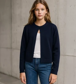 Cardigan - Strik - HdLaura - Navy|Hound Outlet