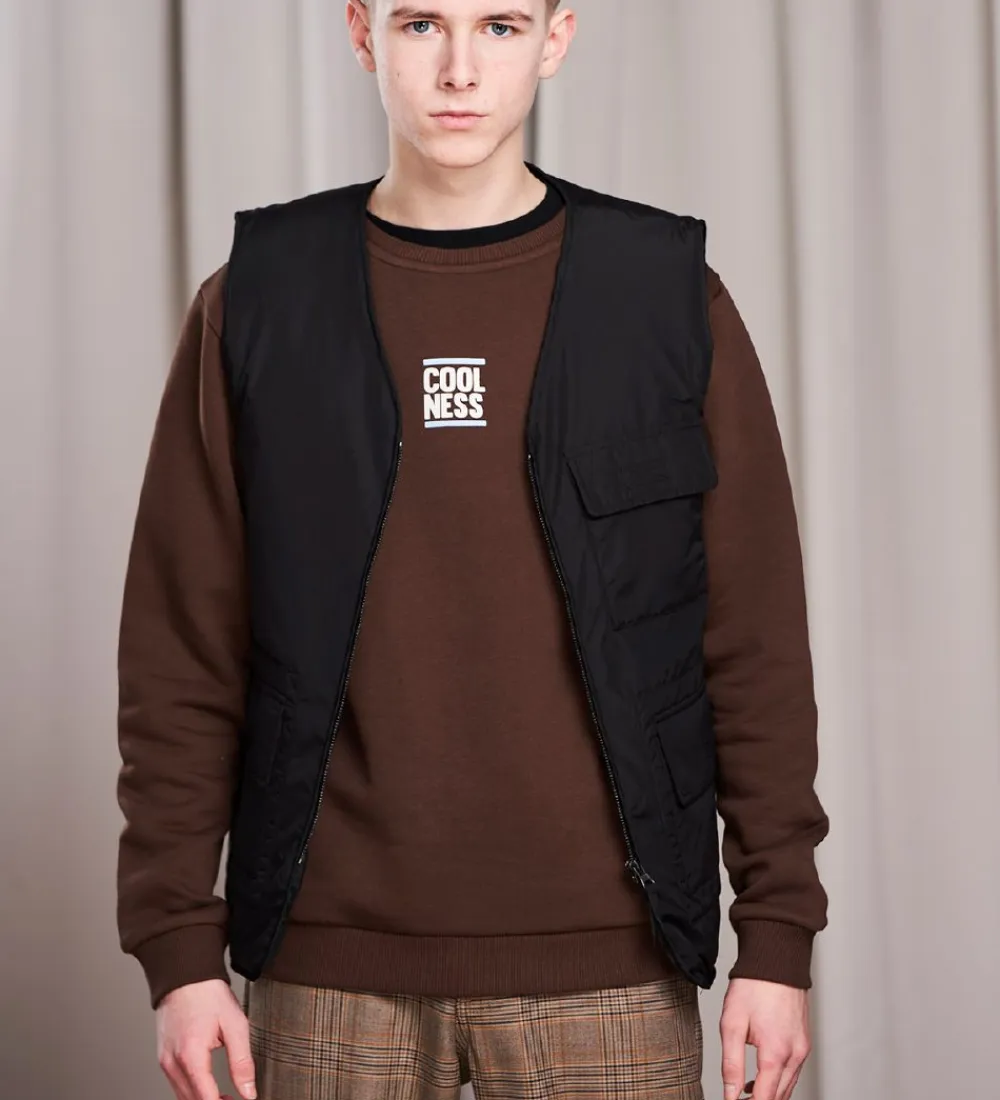 Dynevest - Sort m. Lommer|Hound Hot