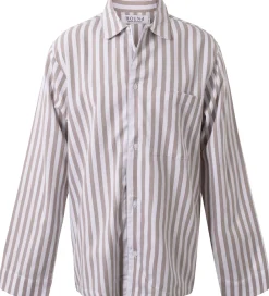 Natskjorte - Grå/Hvidstribet|Hound Online