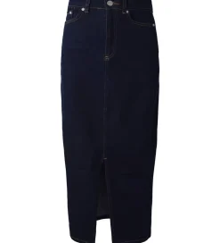 Nederdel - Maxi Denim - Dark Blue Used|Hound Online