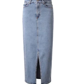 Nederdel - Maxi Denim - Light Blue Used|Hound Discount