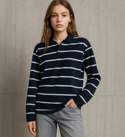 Polobluse - Rugby - Navy|Hound Outlet