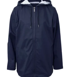 Regnjakke - PU - Navy|Hound Online