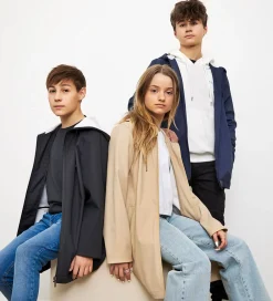 Regnjakke - PU - Navy|Hound Online